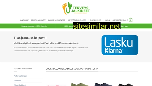 terveysjalkineet.fi alternative sites