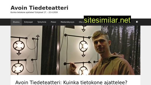 tiedeteatteri.fi alternative sites