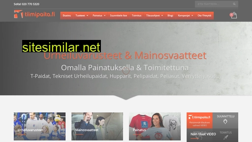 tiimipaita.fi alternative sites