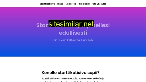tiinakarki.fi alternative sites