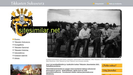 tikkastensukuseura.fi alternative sites