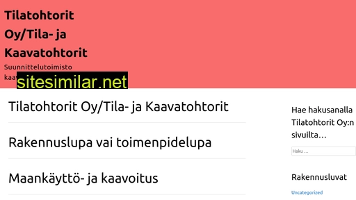 tilatohtorit.fi alternative sites