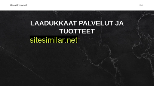 tilausliikenne-ali-vehmas.fi alternative sites