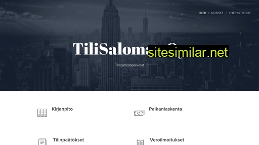 tilisalomaa.fi alternative sites