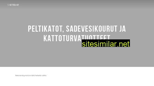 tkettula.fi alternative sites