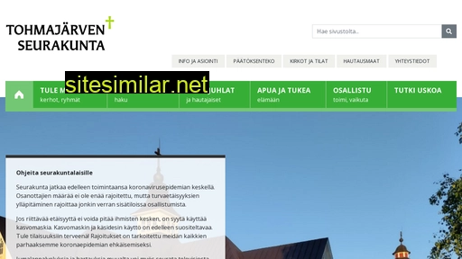 tohmajarvenseurakunta.fi alternative sites