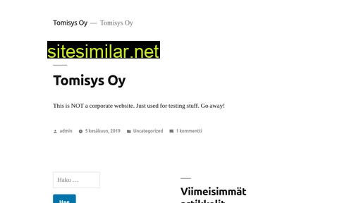 tomisys.fi alternative sites