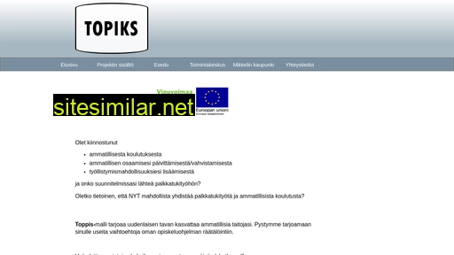 topiks.fi alternative sites