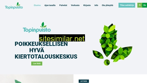 topinpuisto.fi alternative sites