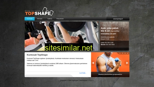 topshape.fi alternative sites