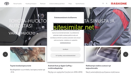 toyota-raskone.fi alternative sites