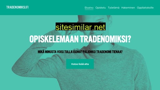 tradenomiksi.fi alternative sites