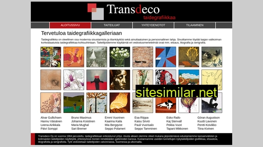 transdeco.fi alternative sites
