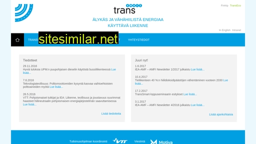 transsmart.fi alternative sites
