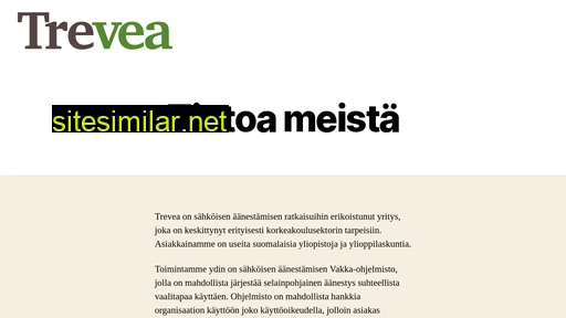 trevea.fi alternative sites