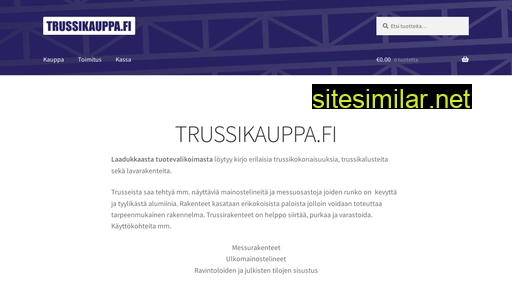 trussikauppa.fi alternative sites