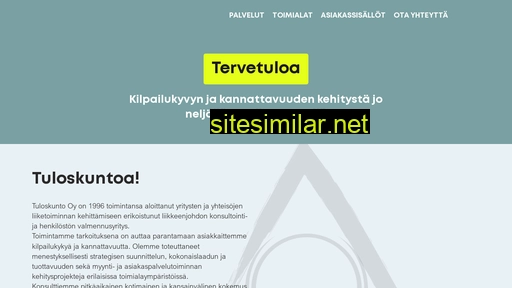 tuloskunto.fi alternative sites