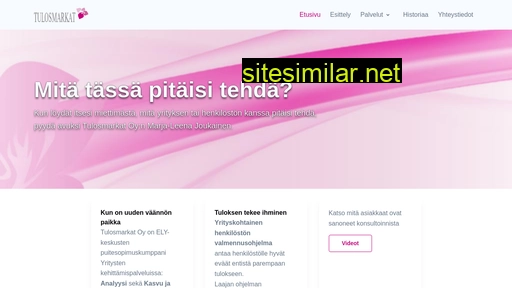 tulosmarkat.fi alternative sites