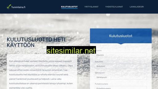 tunninlaina.fi alternative sites