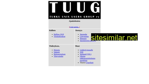 tuug.fi alternative sites
