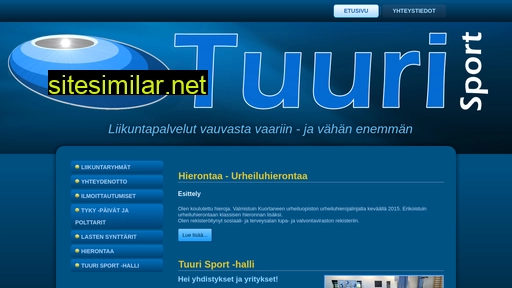 tuurisport.fi alternative sites
