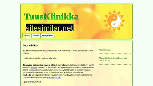 tuusklinikka.fi alternative sites