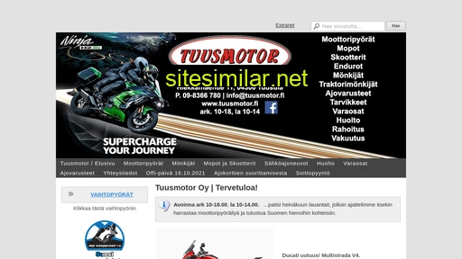 tuusmotor.fi alternative sites