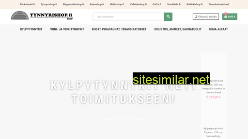 tynnyrishop.fi alternative sites