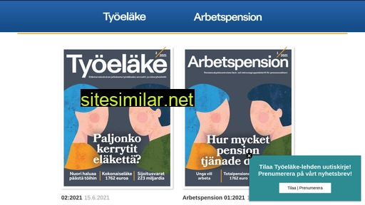 tyoelakelehti.fi alternative sites