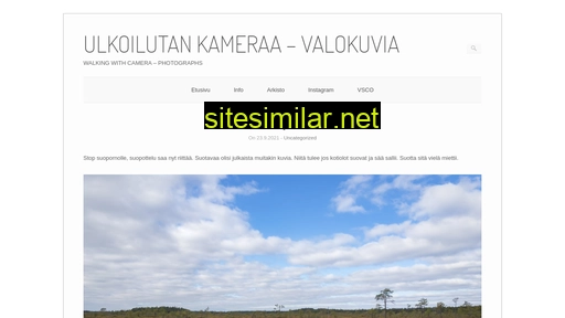 ulkoilutankameraa.fi alternative sites