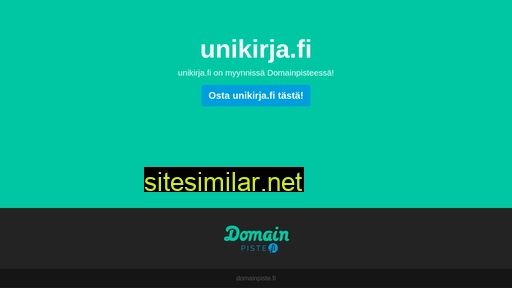 unikirja.fi alternative sites