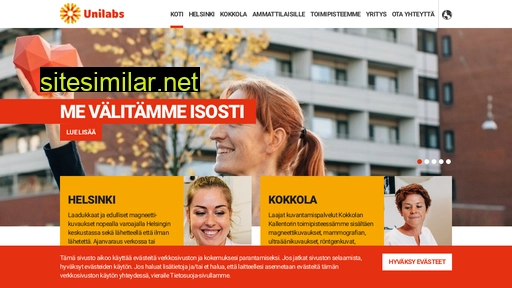 unilabs.fi alternative sites