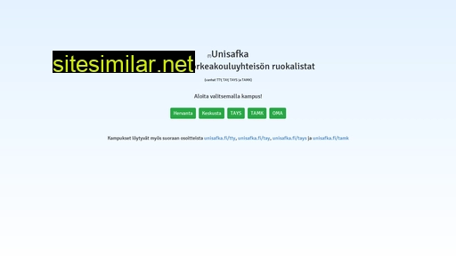 unisafka.fi alternative sites