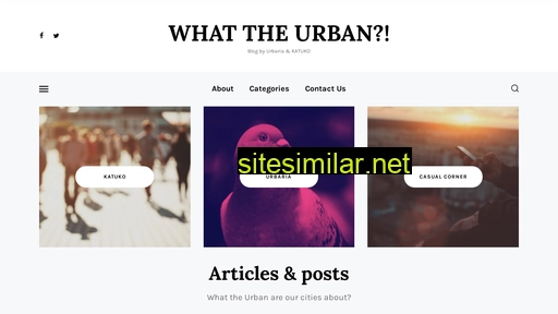 Urbariablog similar sites
