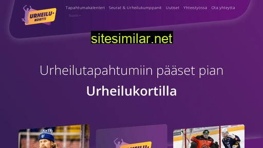 urheilukortti.fi alternative sites