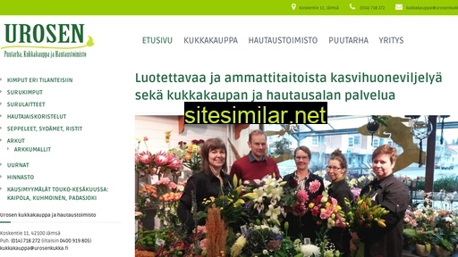 urosenkukka.fi alternative sites