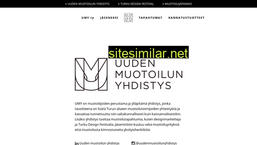 uudenmuotoilunyhdistys.fi alternative sites