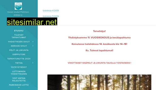 vaasaparkinson.fi alternative sites