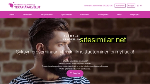 vaestoliitonterapia.fi alternative sites