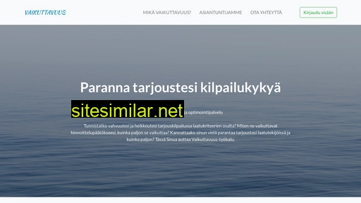 vaikuttavuus.fi alternative sites