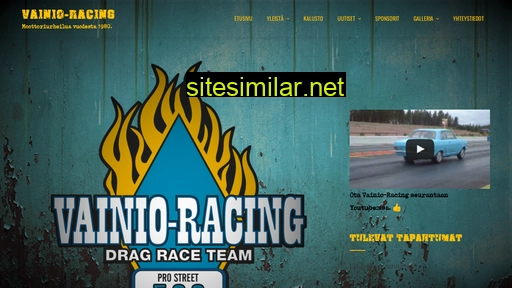 Vainio-racing similar sites