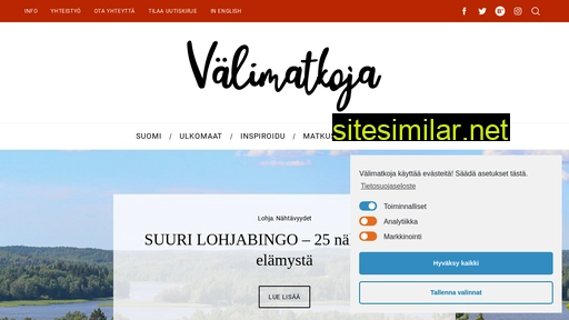 valimatkoja.fi alternative sites