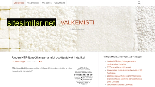 valkemisti.fi alternative sites