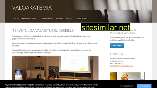 valoakatemia.fi alternative sites