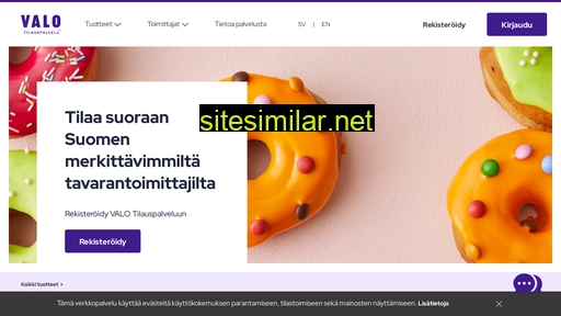 valotilaus.fi alternative sites