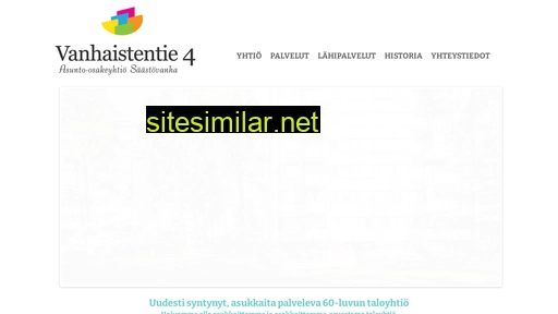 vanhaistentie4.fi alternative sites