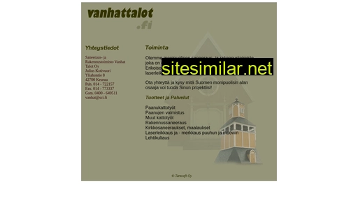 vanhattalot.fi alternative sites