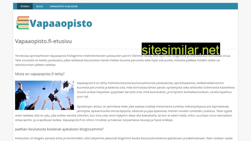 vapaaopisto.fi alternative sites