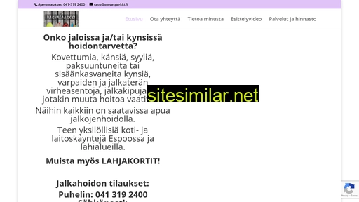 varvasparkki.fi alternative sites