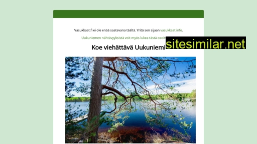 vasukkaat.fi alternative sites
